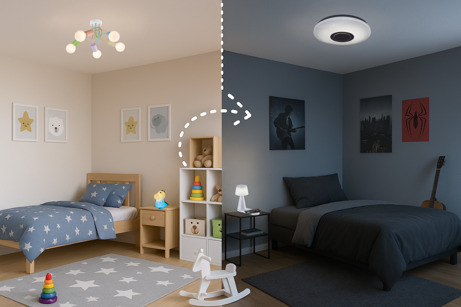 Iz dječje sobe u tinejdžersko utočište – osvijetlite novu eru!